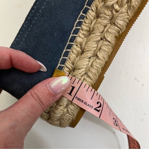 Viguera Navy Suede Espadrilles - Size 37 - Picture 7 of 7